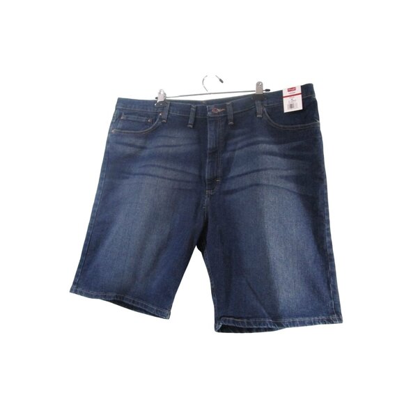 Wrangler Five Star Premium Mens Relaxed Fit Denim Shorts Size 44 Blue NWT - Picture 7 of 16